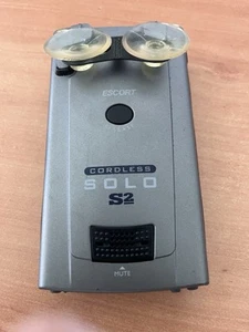 ESCORT SOLO S2 CORDLESS RADAR & LASER SAFETY DETECTOR~FOR PARTS OR REPAIR ONLY - Picture 1 of 5