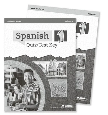 Abeka Spanish 1 Quiz and Test Key Volumes 1 and 2 - 9th Grade – 12th Grade - Image 1 of 4