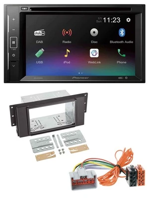Pioneer Bluetooth MP3 USB 2DIN DAB DVD Autoradio für Land Rover Free Lander 11-1 - Bild 1 von 4