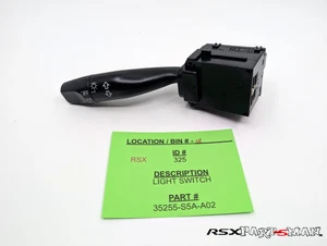 ACURA RSX Honda 35255-S5A-A02 LIGHT Switch Assembly, Lighting & Turn Signal - Picture 1 of 6