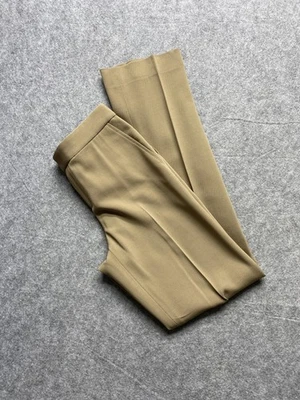 Ralph Lauren Collection Pants Womens 2 Tan Virgin Wool Blend Dress Trouser USA - Image 1 of 4