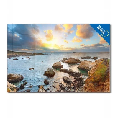 Glas Magnettafel beschreibbar 75x50cm Memoboard Pinnwand Küche Büro Kinderzimmer - Bild 1 von 4