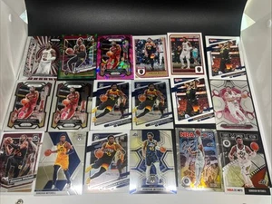 Enorme lotto 47 carte Donovan Mitchell Cleveland Cavaliers Prizm Cracked Ice Cavs - Foto 1 di 7