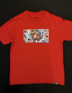 DGK x Kool Aid “CRASH” T-Shirt Red Sz Large Limited 2022 Collab Streetwear Skate - Picture 1 of 11