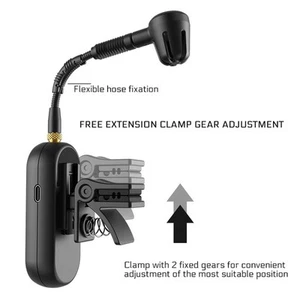 Syst��me de microphone saxophone �� clipser pour libert�� et flexibilit�� sans f - Zdjęcie 1 z 14