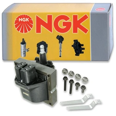 1 pc NGK Ignition Coil for 1989-1991 Chevrolet R2500 Suburban 5.7L 7.4L V8 - ik - Image 1 of 4