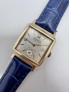 Vintage Gruen Mens Veri-thin 17 Jewels Needs Crystal Working  - Picture 1 of 9