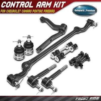 10 peças barra oscilante link haste amarração extremidade braço ocioso para Chevrolet Camaro Pontiac Firebird - Imagem 1 de 4