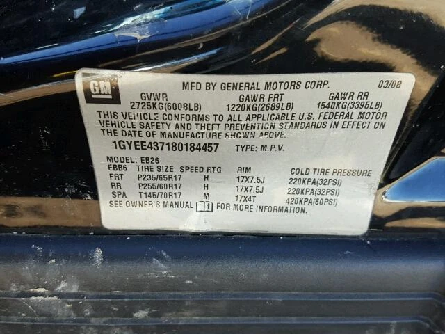 Compresor de aire acondicionado usado para: Cadillac Srx 2008 3,6 grado B Foto 1 de 4