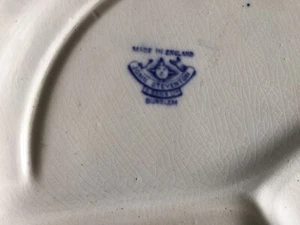 2 Willow Ware Grille Plates John Steventon & Sons England - Picture 1 of 2