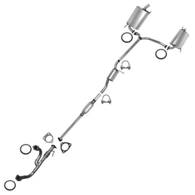 Front Pipe Resonator Muffler Exhaust Kit fits: 1998-2002 Honda Accord 3.0L 2-DR - Image 1 of 4