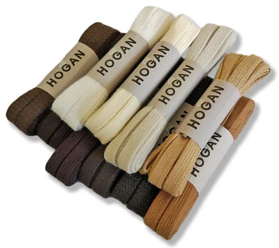 LACCI PIATTI ORIGINALI STRINGHE SCARPE HOGAN OLYMPIA INTERACTIVE VARI COLORI - Image 1 of 4