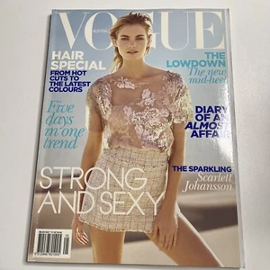 Vogue Australia May 2010 Magazine Elyse Taylor Cover Scarlett Johansson - Picture 1 of 6
