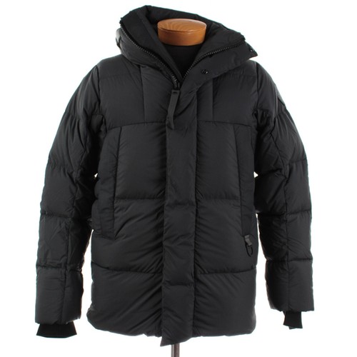Parka Canada Goose nuovo con etichette Osborne etichetta nera taglia small in tinta unita nero noir