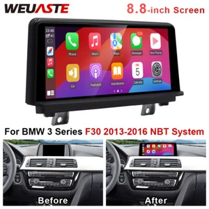8.8'' Car Linux Screen Multimedia Wifi For BMW 3 Series F30 2013-16 NBT System - Picture 1 of 12
