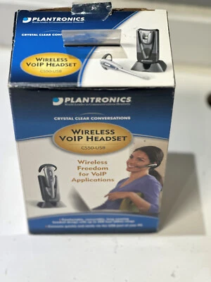 Plantronics CS50-USB Black/Gray Ear-Hook Headsets - Image 1 of 4