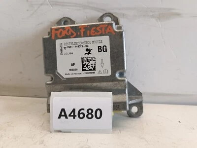 8V51-14B321-BG CENTRALINA AIRBAG FORD FIESTA MK6 VI SERIE 2008-2017 A4680 - Immagine 1 di 4