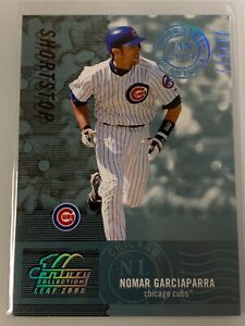 2005 Leaf Century Collection Post Marks Platinum #1/1 Nomar Garciaparra #50 Cubs