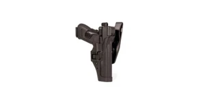 Blackhawk Basketweave Level 3 Serpa Lock Duty Holster Right Black 44H100BW-R - Picture 1 of 1
