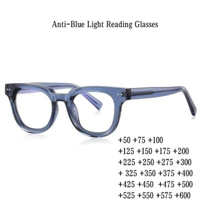 Montura TR90 Anteojos Anti-Luz Azul Hombres Mujeres Gafas de Lectura Transparente Monturas Foto 1 de 4