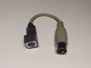Amiga 2000 keyboard adapter , connect PC PS2 keyboard to Amiga 2000 DIN-5 - Picture 1 of 2