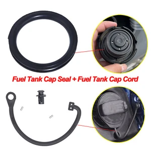 Tank Cap Seal For Audi TT 8J MK2 With AntiLost Rope Gas Cap Repair Rubber Gasket - Picture 1 of 13