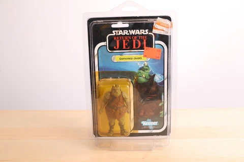 Star Wars Return of the Jedi Gamorrean Guard 77 Back Action Figure - 1983 Cover