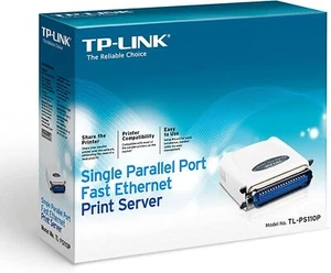 TP-Link TL-PS110P Printserver Parallel zu LAN Netzwerkadapter Ethernet Druck - Bild 1 von 7