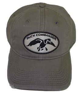 Duck Commander Hat Oval Logo - NWT - NEW - Olive Green