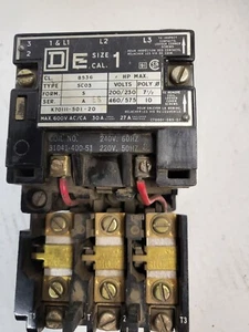 SQD Magnetic Starter series 8536 SCO3 - Picture 1 of 3