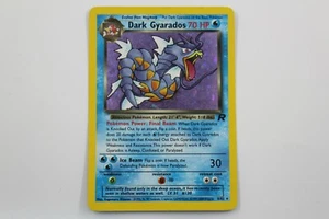 NINTENDO POKEMON TRADING CARD DARK GYARADOS 8/82 TEAM ROCKET HOLO FOIL ENGLISH - Bild 1 von 2
