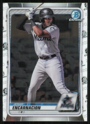 2020 Bowman Chrome Draft #BD185 Jerar Encarnacion - Image 1 of 2