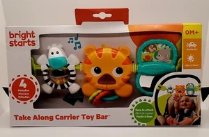 Bright Starts Take Along Musical Carrier Activity Toy Bar, Ages Newborn + - Picture 1 of 3