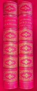LA CHANSON DE ROLAND TEXTE CRITIQUE + NOTES ET VARIANTES - LEON GAUTIER - 1872 - Imagen 1 de 8