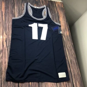 NUYU University of Michigan Wolverines Womens S Blue Racerback Jersey Dress NEW - Picture 1 of 6