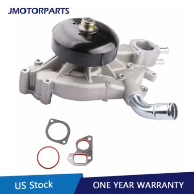 Water Pump w/Gasket For Chevrolet Silverado Suburban 1500 2500 GMC Sierra DENALI - Image 1 of 4