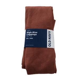 Old Navy Womens Size XXL High Rise Leggings (1 Pair) Brown Orange - Picture 1 of 3