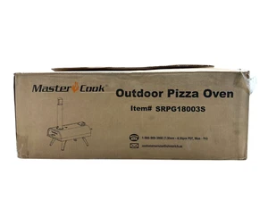 Master Cook Outdoor Pizza Oven Wood Pellet SRPG18003S (OB) - Picture 1 of 4