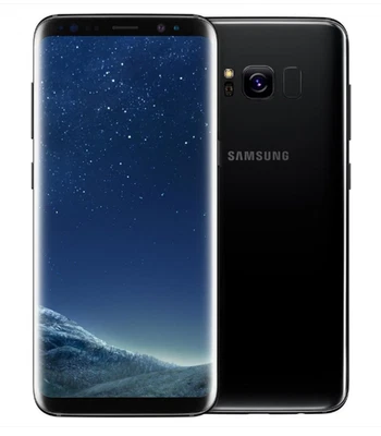 Samsung Galaxy S8 SM-G950F 64GB Schwarz Black Android Smartphone WoW Sehr Gut - Bild 1 von 4