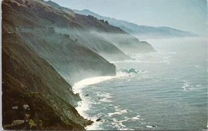 POSTCARD-MISTY TRAIL ALONG WONDERFUL HIGHWAY - Picture 1 of 2