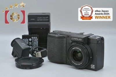 "Count 5,263" RICOH GX100 10.0 MP Digital Camera Viewfinder Kit - Image 1 of 4