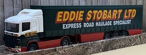 Corgi 1:64 Scania Curtainside Truck - Eddie Stobart 59503 Superhaulers - Picture 1 of 2