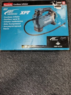 Inflador inalámbrico Makita, LxT 18 V de iones de litio XPT Foto 1 de 4