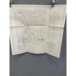 VTG 1973 Dale County Alabama General Highway Map 20" x 18" Ozark Daleville - Picture 1 of 4