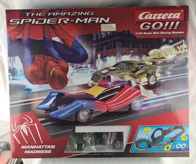 Carrera Go Race Track - 1:43 Scale Slot Racing System - The Amazing Spider-Man - Image 1 of 4