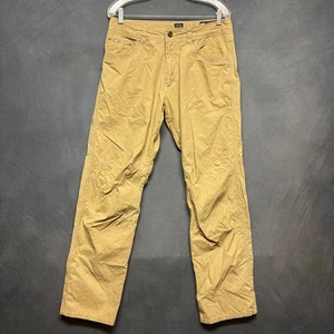 Kuhl Revolvr Pants 32x32 Gorpcore Khaki Nylon Cotton Outdoor Hiking Workwear - Picture 1 of 14