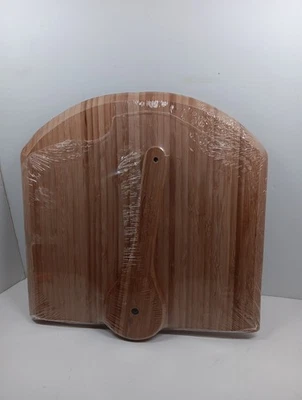 Wolfgang Puck Bambú Bistro Elite Pizza Cáscara Charcutiere Tablero Fiesta Servidor Nuevo en Paquete Foto 1 de 4