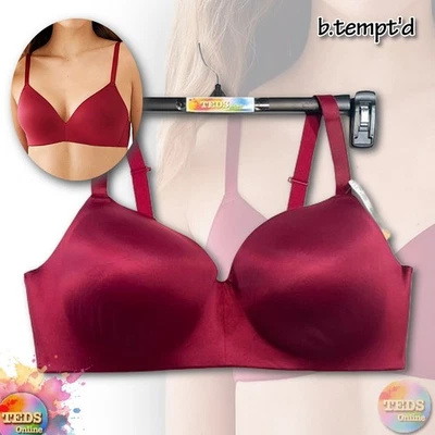 Sutiã feminino novo com etiquetas b.tempt'd by Wacoal 40DD Future base sem fio 956281 - Imagem 1 de 4