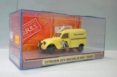 Norev - CITROEN 2CV fourgonnette 1955 Michelin réf. 156024 BO 1/43 - Photo 1/3