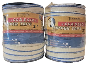 Sistemas de esgrima volquete (lote de 2) 2" cinta volquete clásica de polietileno carrete de 200' - Imagen 1 de 5